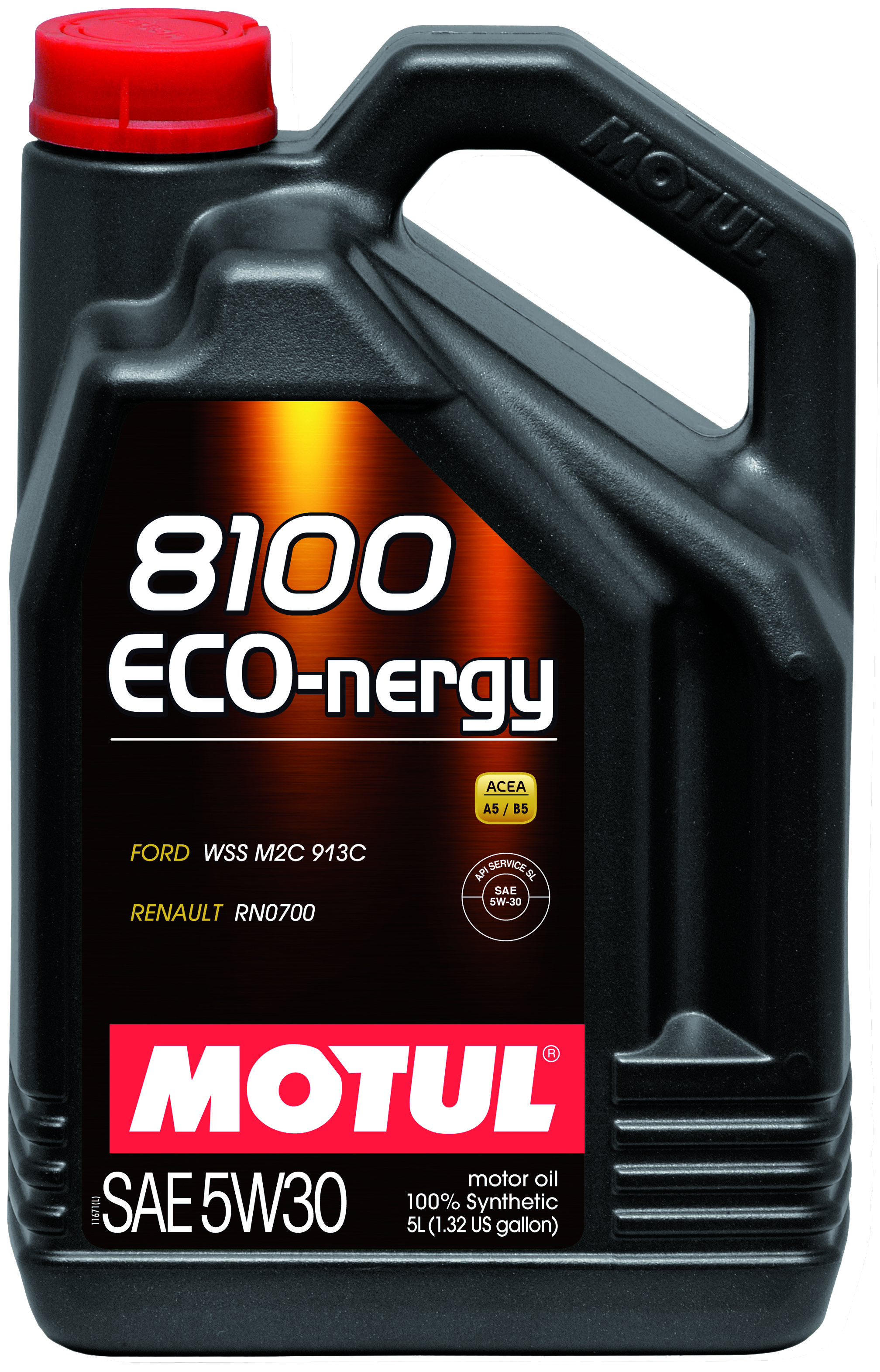 MOTUL 8100 ECO-NERGY 5W30 - 5L - Synthetic Engine Oil